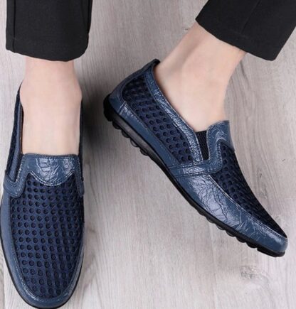 Summer Casual Slip-On Breathable Mesh Men Loafers