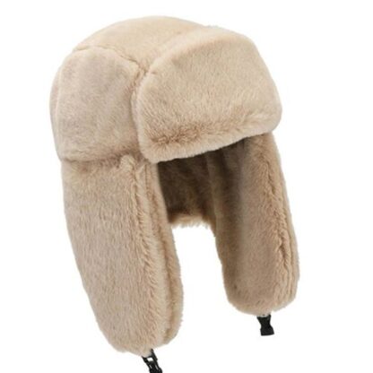 Thermal Winter Plush Extra Warm Earmuffs Womens Hats Caps