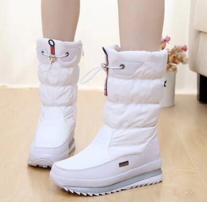 Snow Thick Plush Waterproof Winter Warm Womens Boots