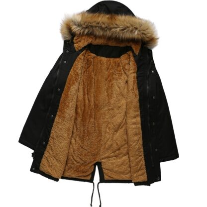 Winter Warm Fur Womens Thick Coat Jacket