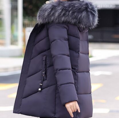 Winter Padded Hooded Plus Size Women Coats Jackets
