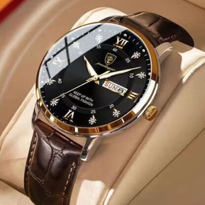 Waterproof Luminous Luxury Mens Wristwatch