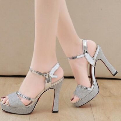 Elegant Fashion High Heels Party Women Sandal Shoes