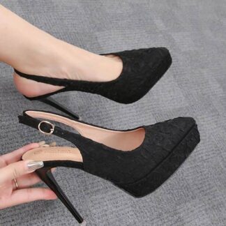 Elegant Pointed Toe Mary Jane Party High Heels Womens Pumps Shoes
