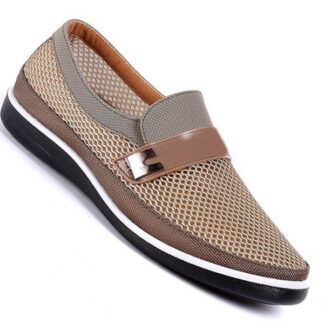 Summer Breathable Hollow Out Men Loafers Shoes