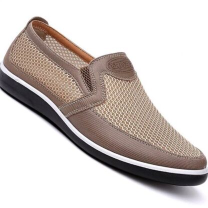 Summer Breathable Hollow Out Men Loafers Shoes