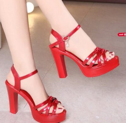 Summer Elegant High Heel Women Sandals Shoes